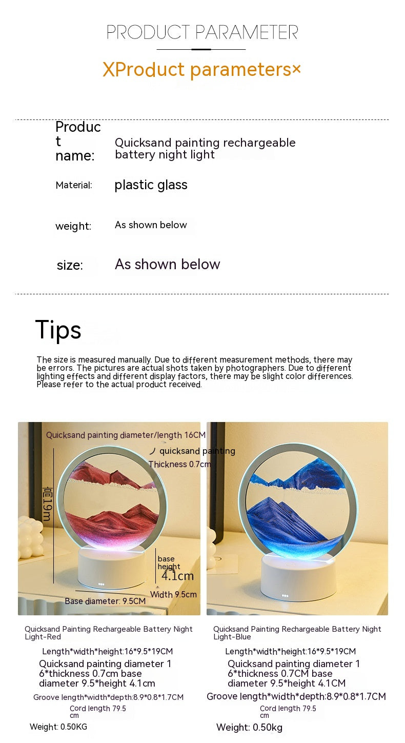 Sand Lamp